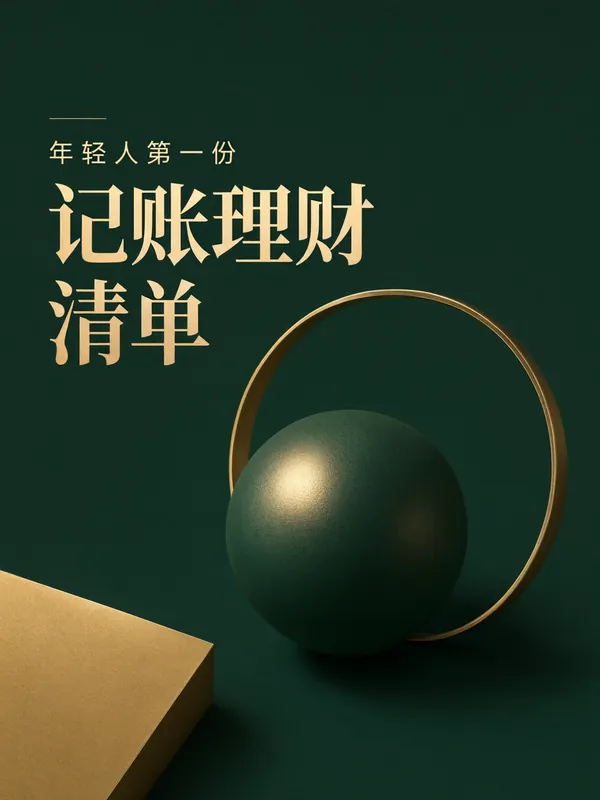 AI 图文风格示例：记账理财